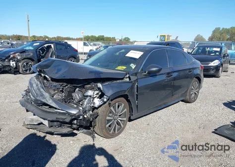 2023 Honda Civic Ex /Ex W/O Bsi z USA, uszkodzony, nr VIN 2HGFE1F7XPH304319